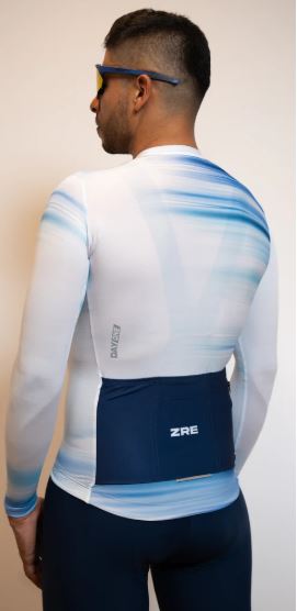 Camiseta Hombre M/L Day One White Blue