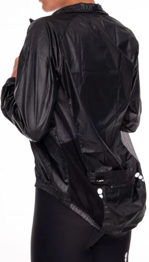 Chaqueta Negra Rompevientos Dama