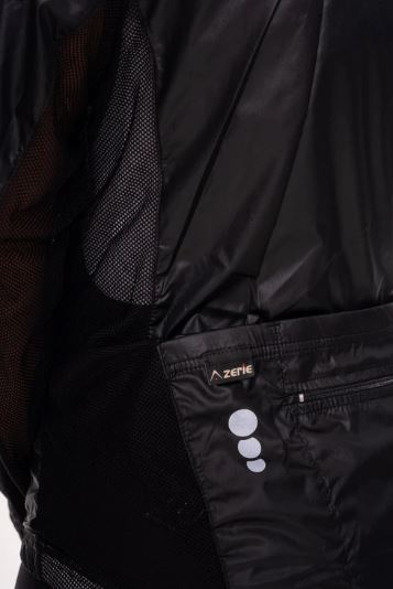 Chaqueta Negra Rompevientos Dama