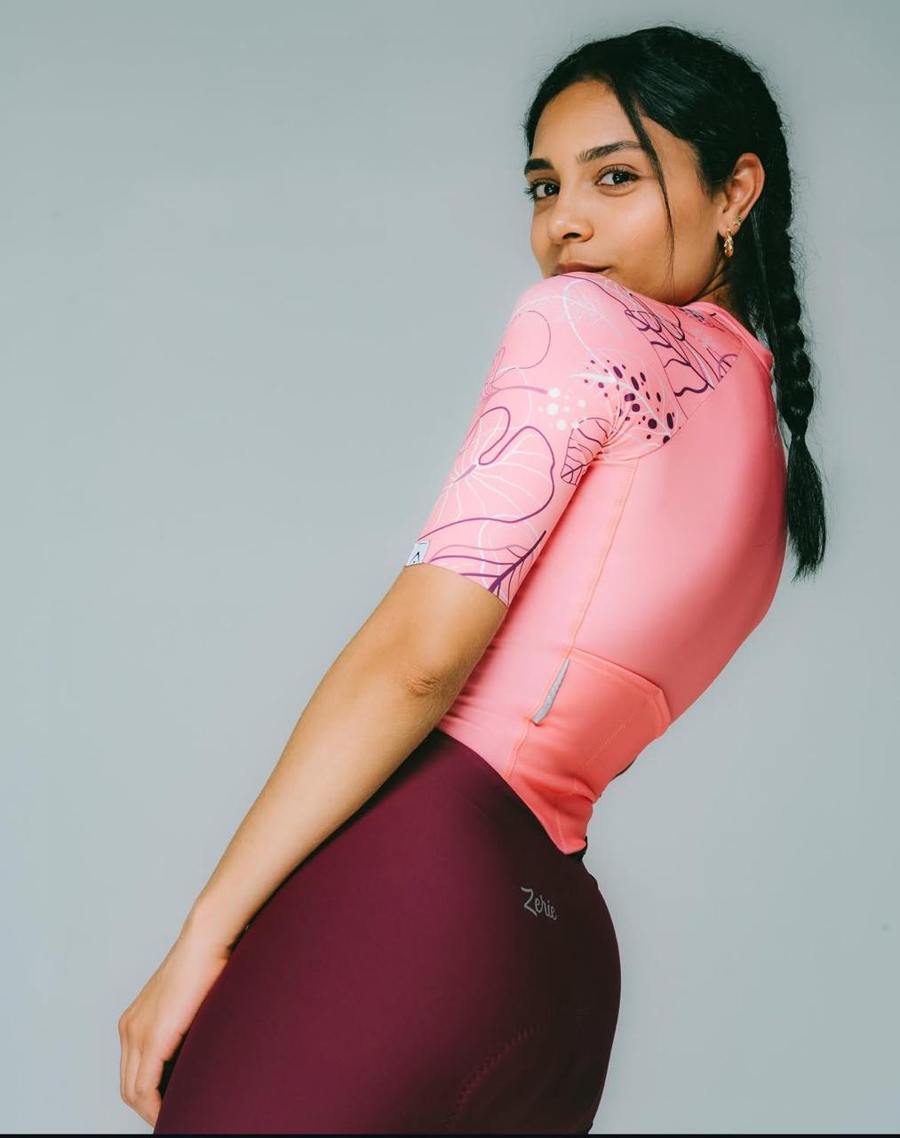 Enterizo Dama M/C Aesthetic Pink