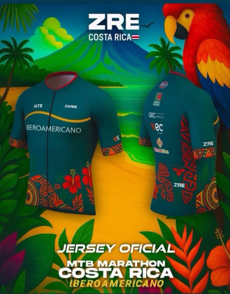 Estamos orgullosos de ser parte del MTB Marathon Iberoamericano en Costa Rica. El jersey oficial ya está aquí gracias a @copaendurance_cr y nuestra comunidad 🇨🇷 #WeRideZRE. 🇨🇷 #WeRideZRE #IberoamericanoMTB #MTBCostaRica #CiclismoCR #CiclismoDeMontaña #ZRECostaRica #CiclismoPremium #MTB