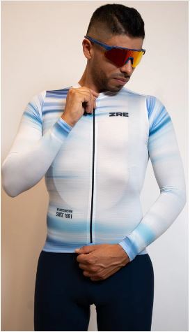 Camiseta Hombre M/L Day One White Blue