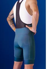 Pantaloneta Hombre Estándar Con Tirantes Azul Petróleo
