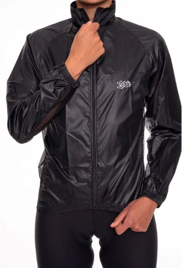 Chaqueta Negra Rompevientos Dama