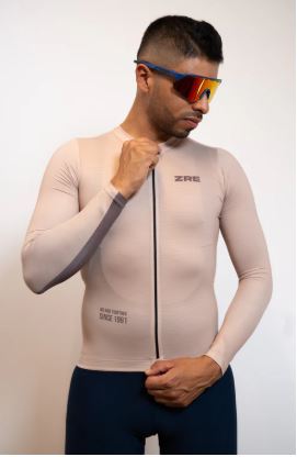 Camiseta Hombre M/L Day One Cream