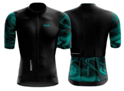 Camiseta Hombre M/C Limited Black-Light Blue